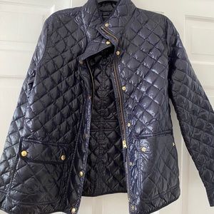 J-crew Matte Midnight Blue Jacket
